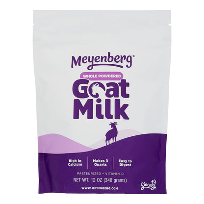 Meyenberg Goat Milk Whole Powdered - Case of 6 - 12oz