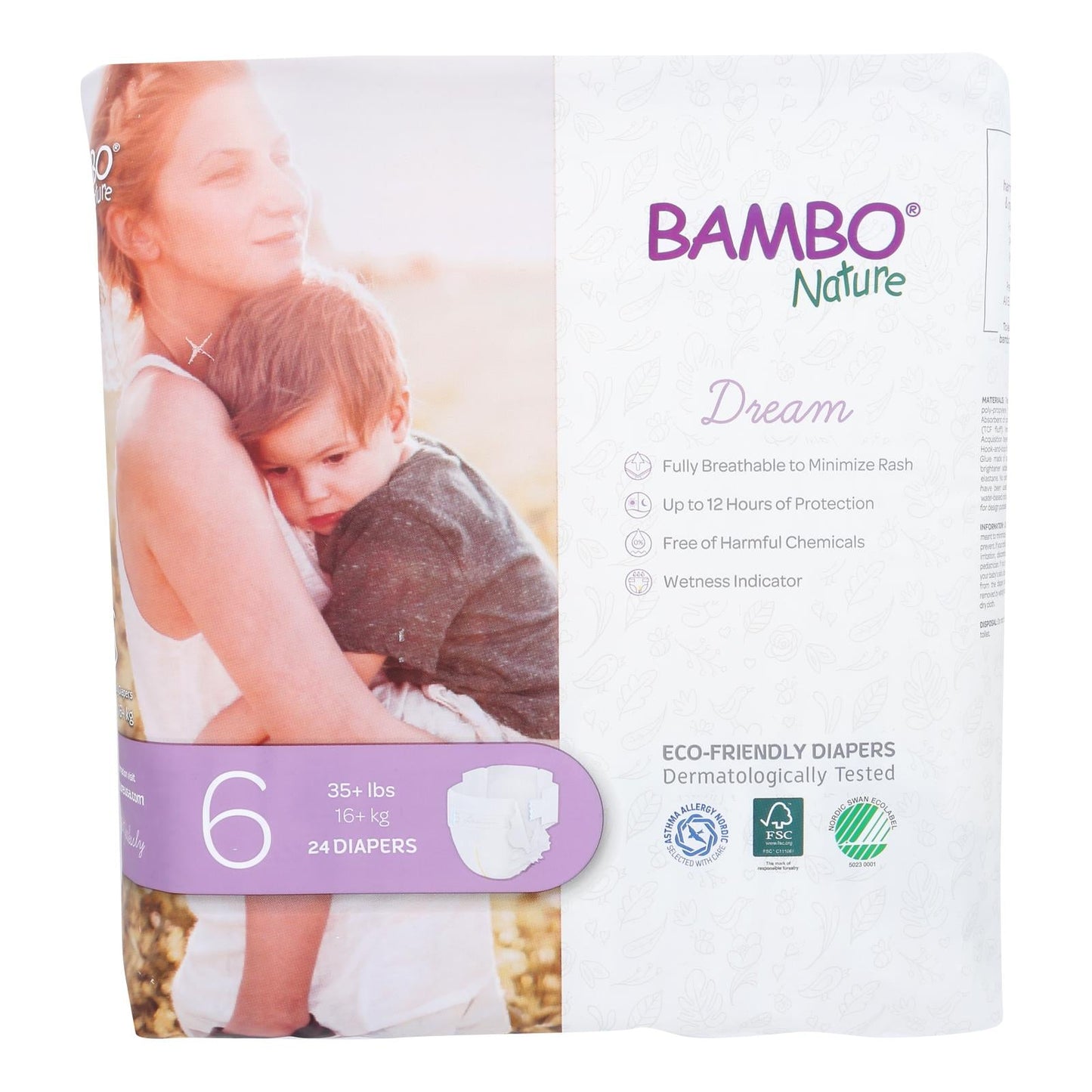 Bambo Nature Size 6 Diapers - Premium Comfort, Eco-Friendly