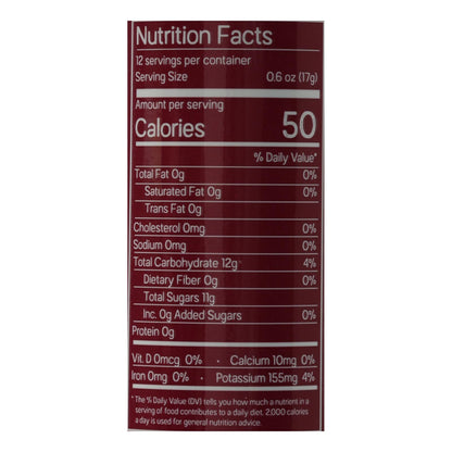 Just Date Syrup - Organic Pomegranate Syrup | 6-Pack (8.8 Oz)