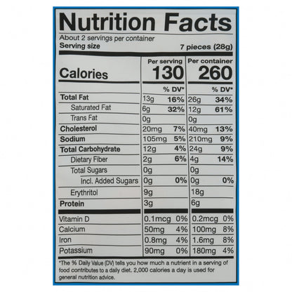 High Key Keto Chocolate Chip Cookie, 2 Oz - 6 Pack