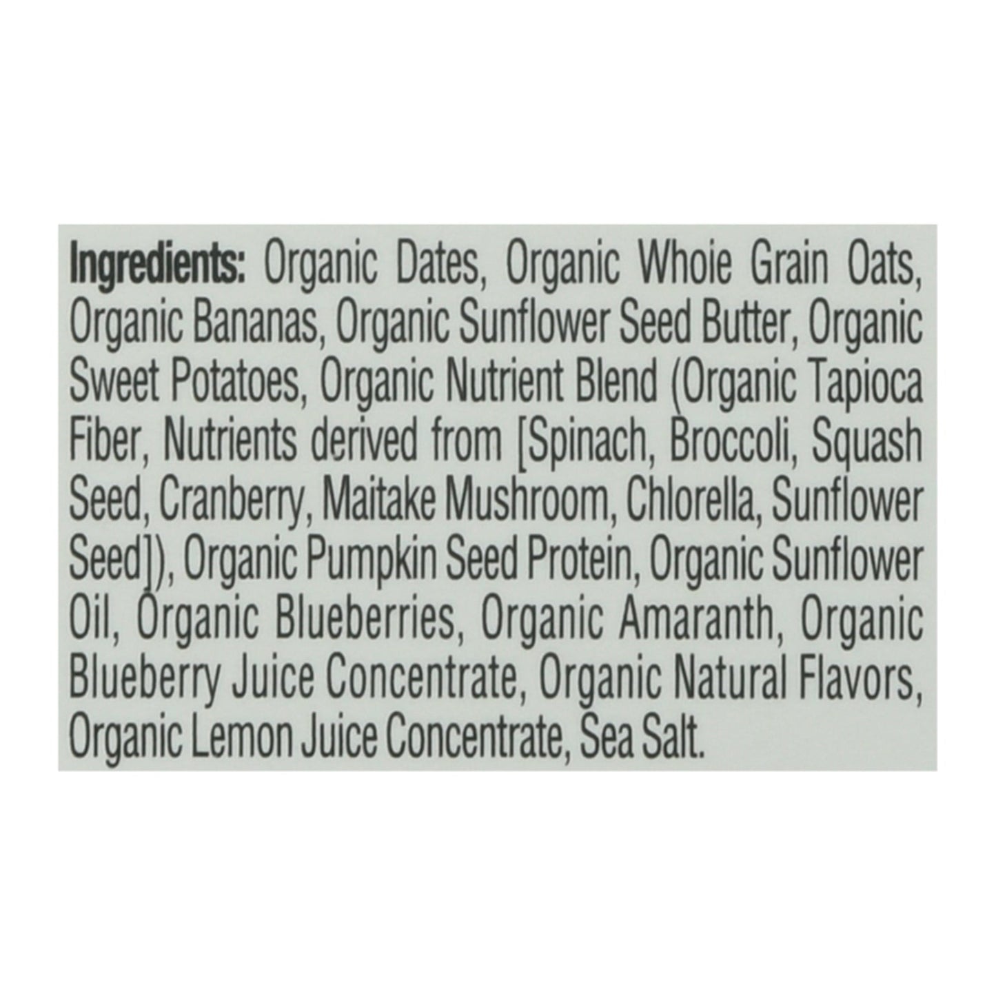 Cerebelly Smart Bar - Delicious Blueberry Purees - Case of 6 (4.2 oz each)