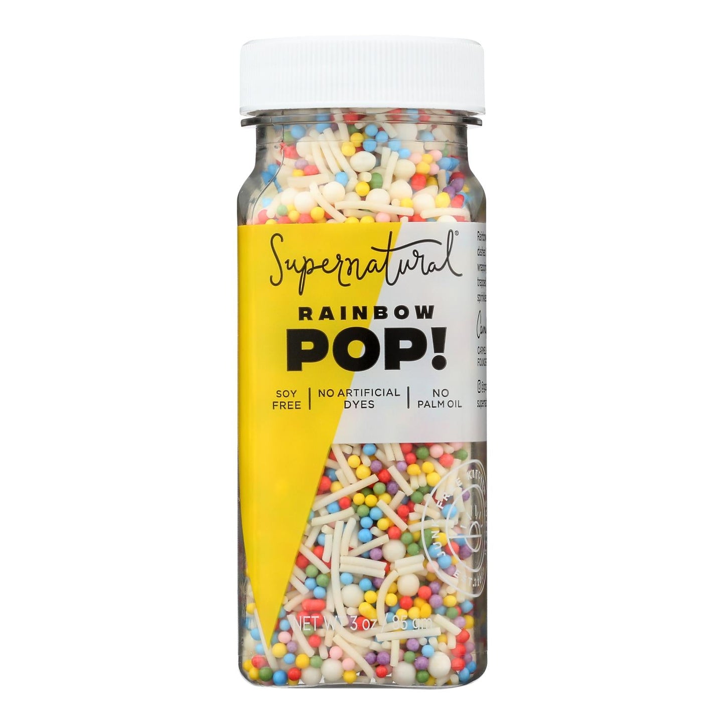 Supernatural Sprnkl Rainbow Pop 3 Oz Case of 6