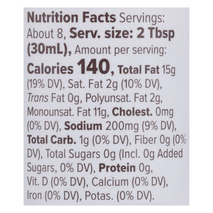 Avocado Oil & Vinegar Vinaigrette, 6 - 8 Fl. Oz. Bottles by Primal Kitchen