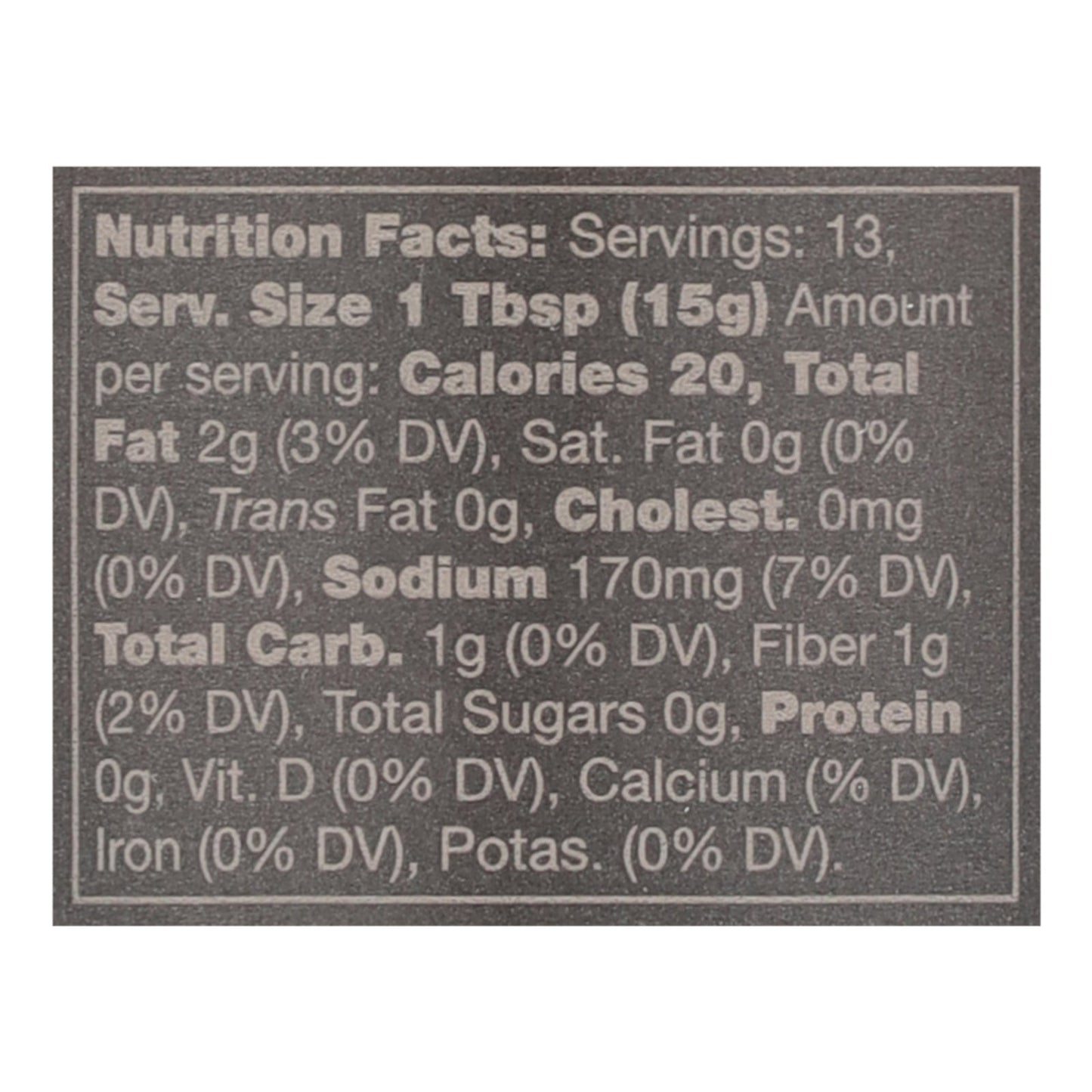Mina Spread Green Olive - Case of 6 - 7 Oz