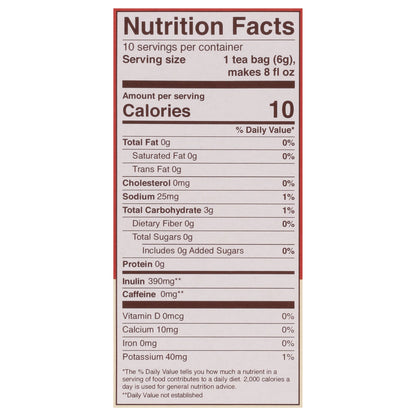 Teeccino Mush Tea, Chaga Ashwagandha Mind Boost, Case of 6, 10 Bags Per Box