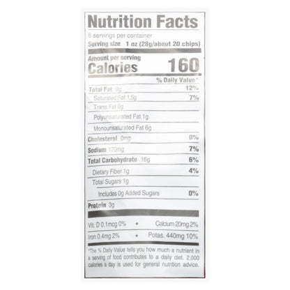 Boulder Canyon Cheddar, Sour Cream & Avocado Oil Chips, 6 oz. (Pack of 12)