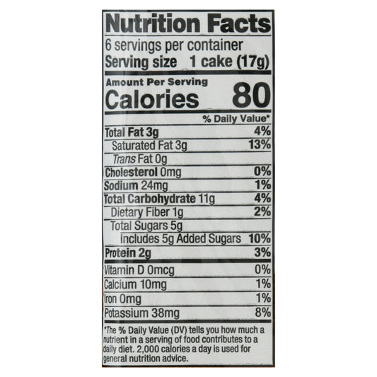 Element Rice Cake Peanut Butter Topping, 3.5 Oz each - Pack of 6