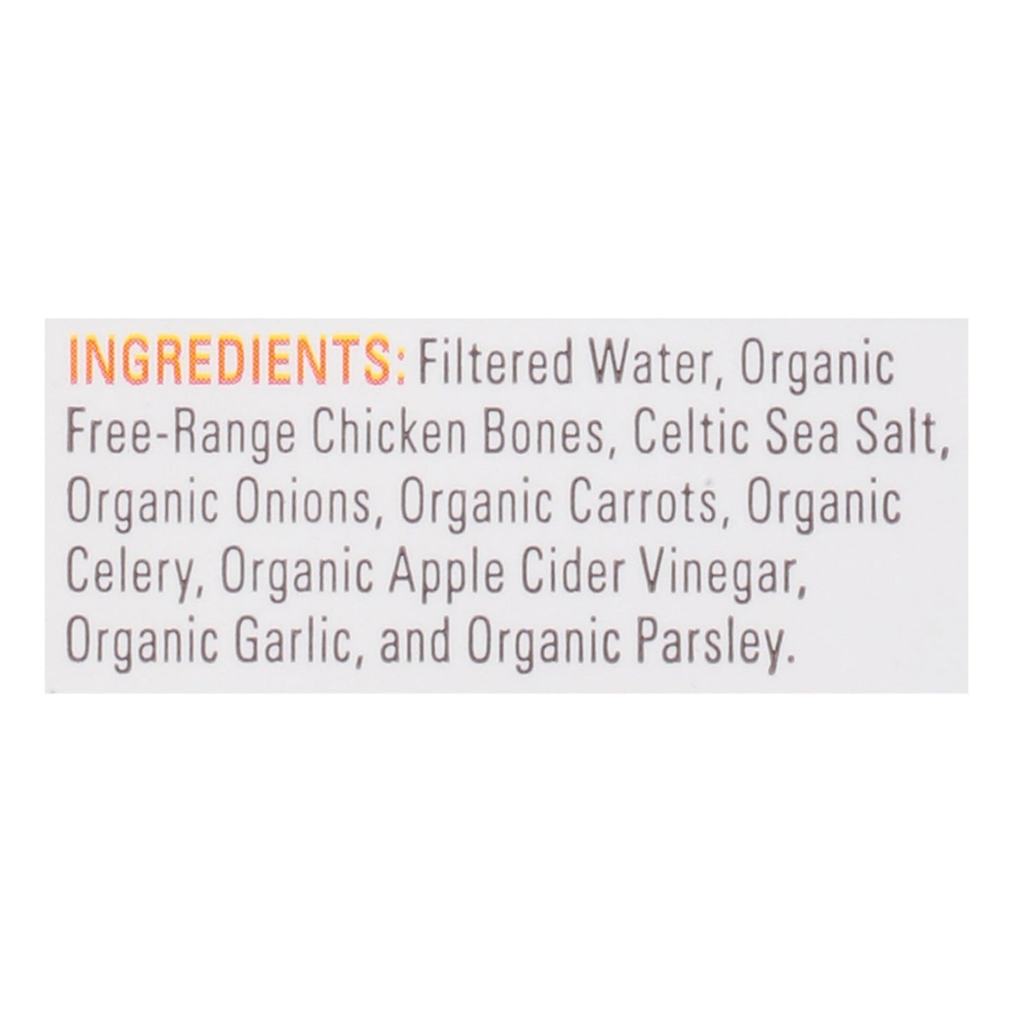 Bonafide Provisions Organic Chicken Bone Broth 32 Oz Case of 6