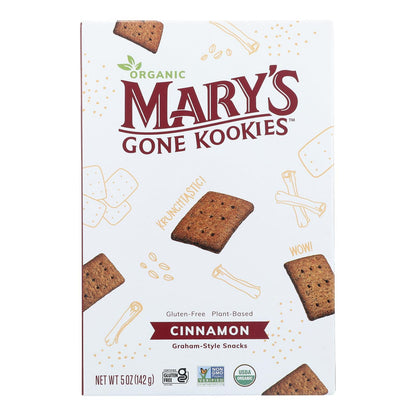 Mary's Gone Crackers Kookie Cinnamon Crackers - 30 Oz (6 Pack)