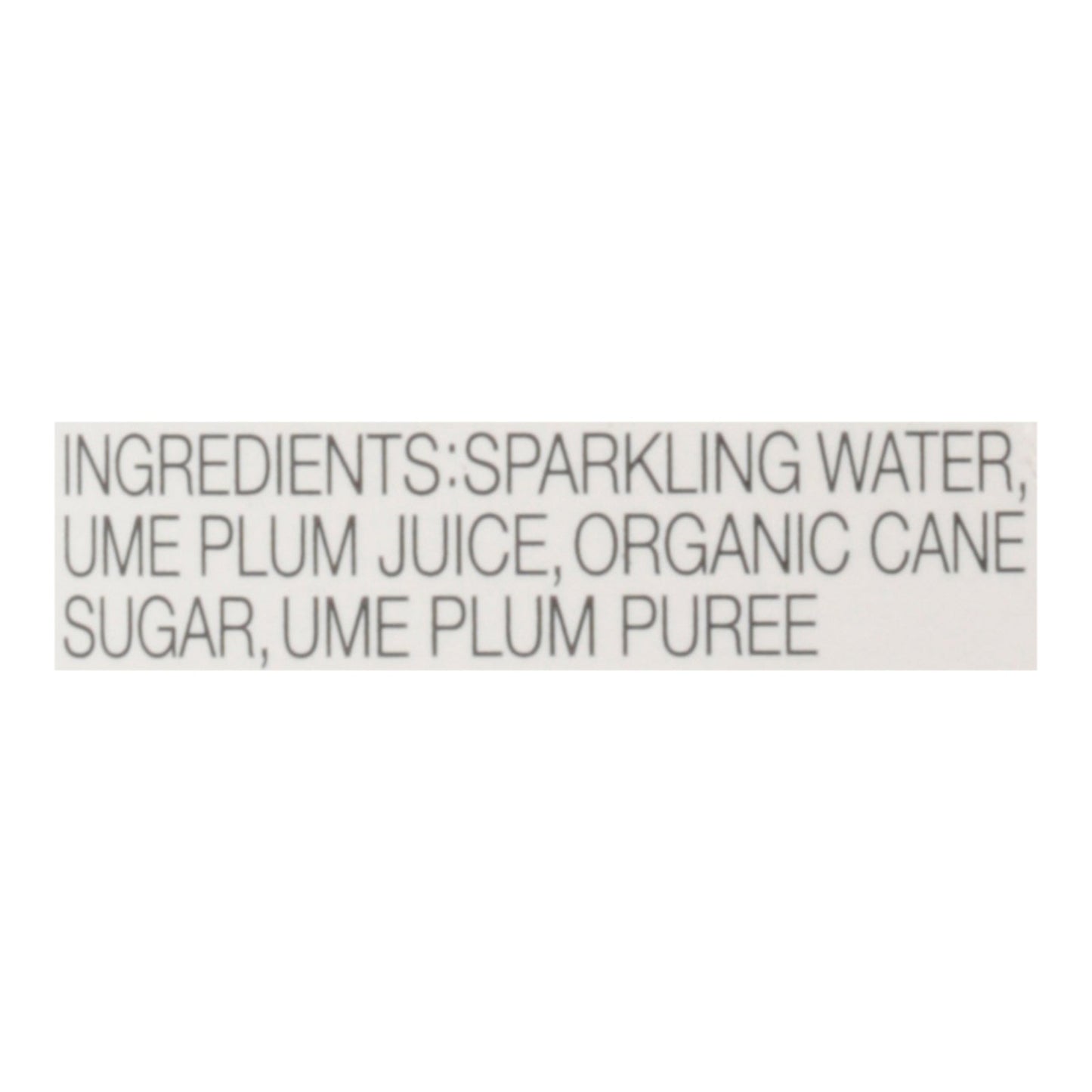 Kimino Sparkling Ume Juice, 12 x 8.45 fl oz — Japanese Plum, Natural Ingredients