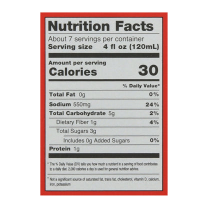 Q Drinks Bloody Mary Mix, Case of 6 - 4/7.5 fl oz