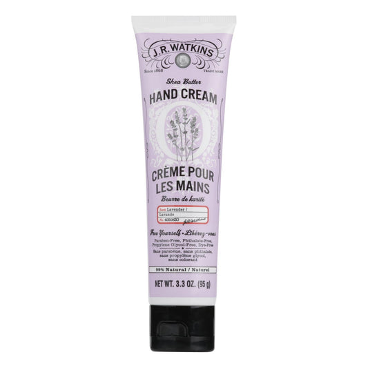 J.R. Watkins Premium Hand Cream - Nourishing Relief, 3.3 Fl Oz, Case of 3