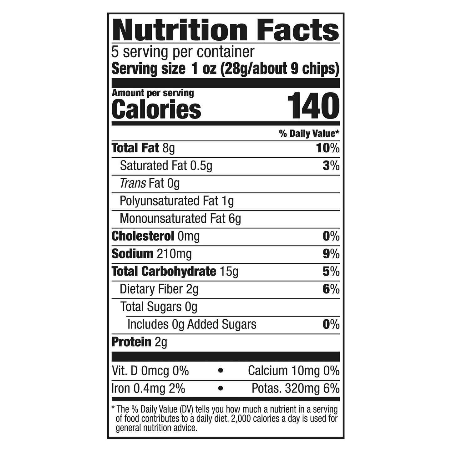 Kettle Brand Krinkle Truff Sea Salt Chips - 5 Oz