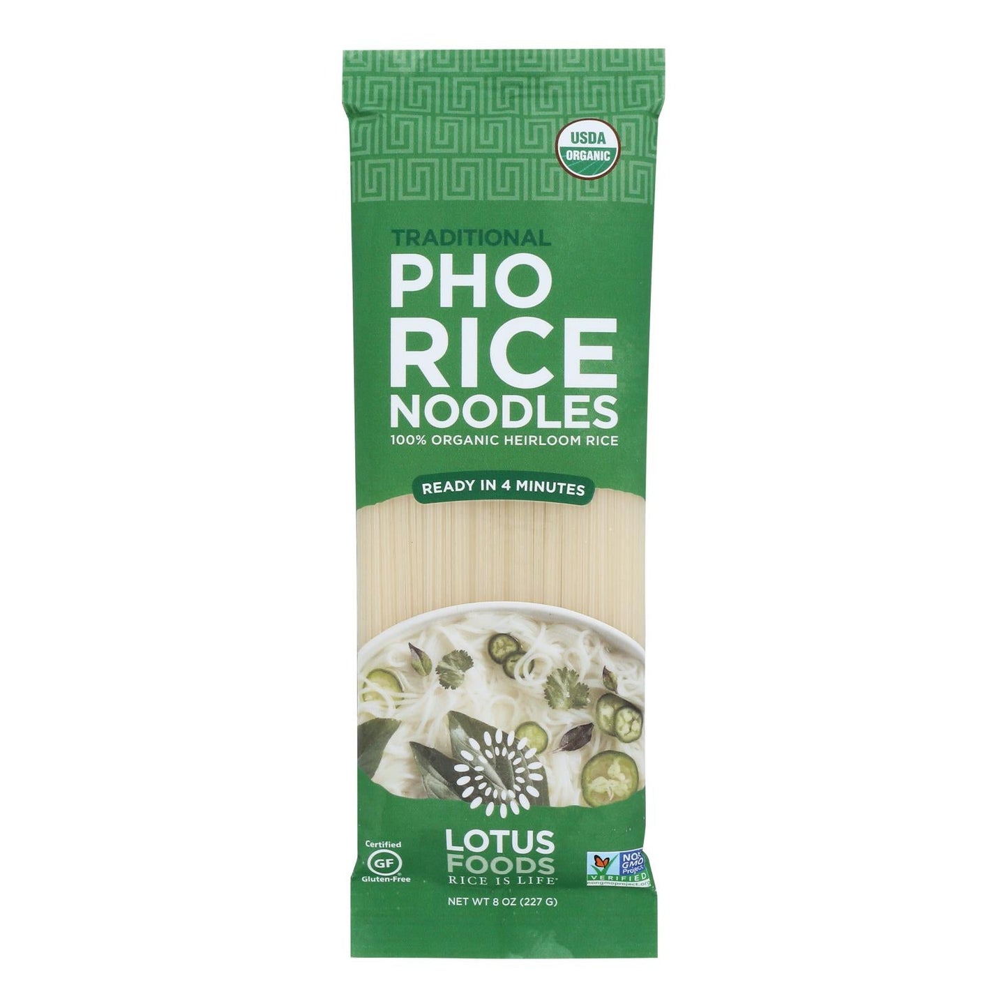 Lotus Foods Organic Traditional Pho Noodles, 8 Oz
