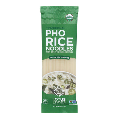 Lotus Foods Organic Traditional Pho Noodles, 8 Oz