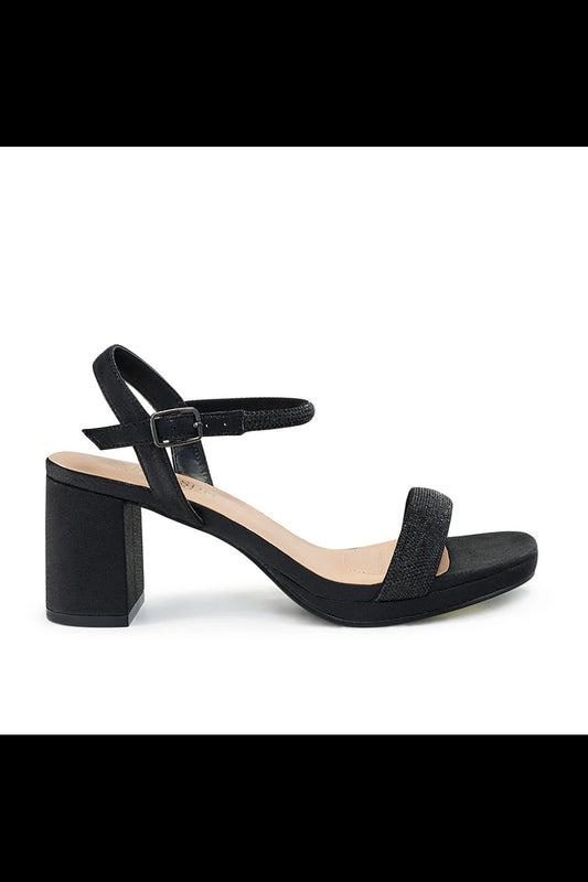 Black Block Heel
