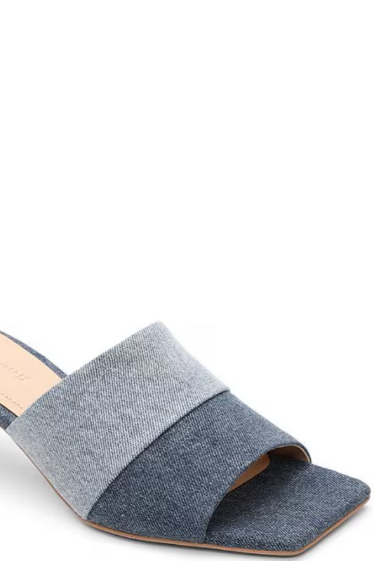 Denim Mule
