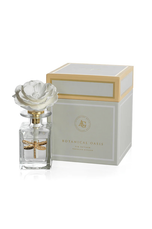 Botanical Oasis Porcelain Diffuser