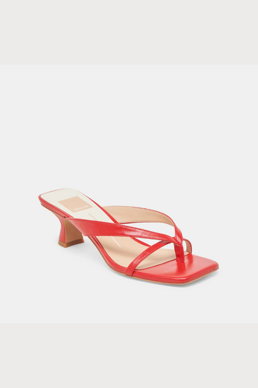 Brevel Heels- Chili Leather