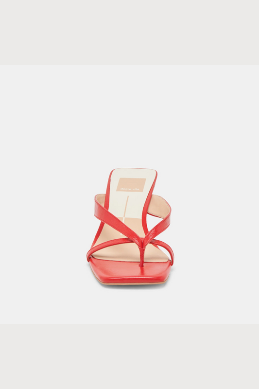 Brevel Heels- Chili Leather