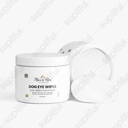 The Max & Rex Collection Dog Eye Wipes