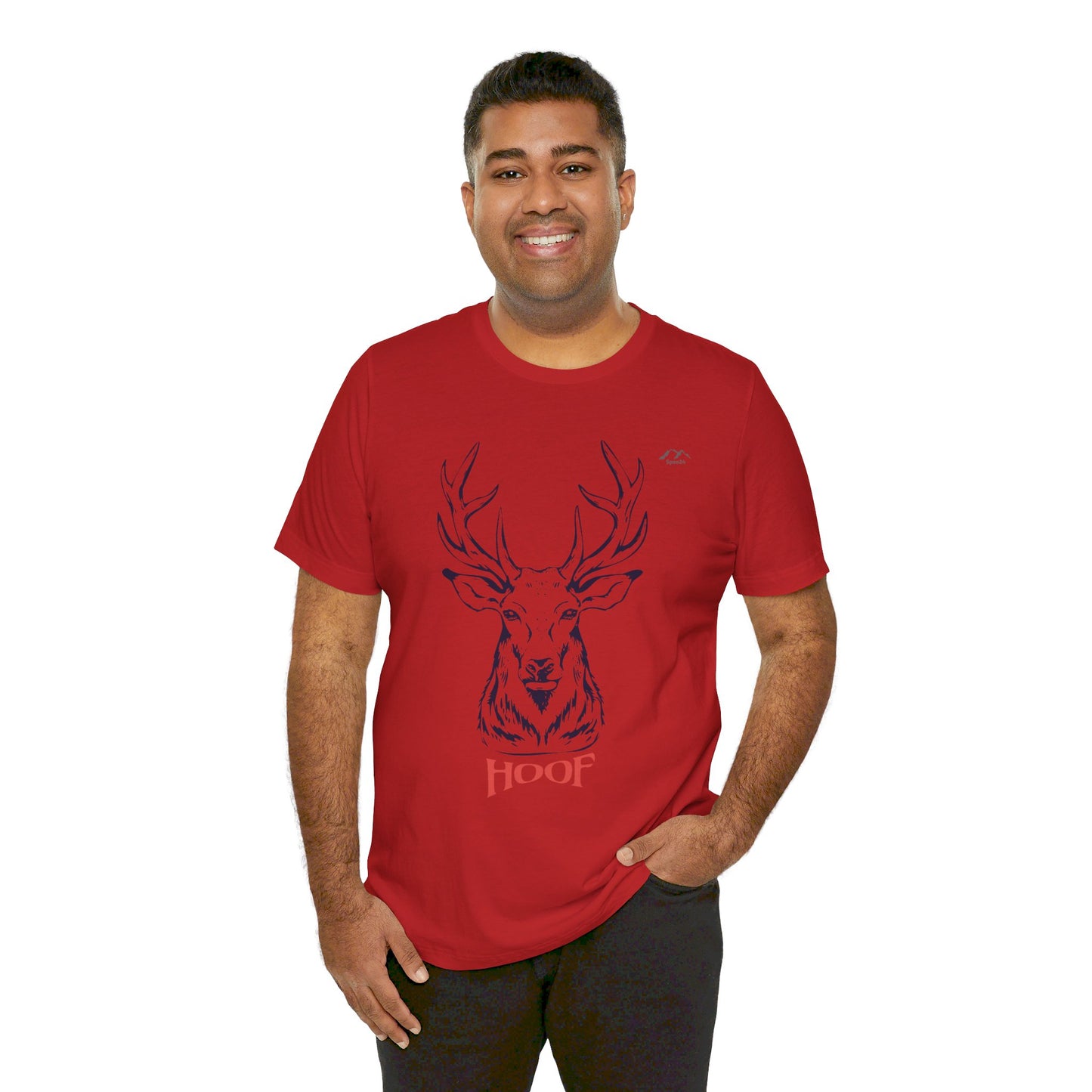 TS-032ML-24 Mule Deer T-Shirt Wildlife Art Mule Deer Design