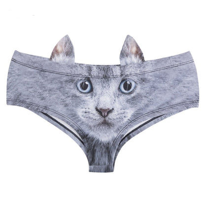 3D Animal Panties With Ears