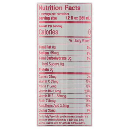 Aspire Healthy Energy Sparkling Raspberry Acai, 12-Pack 12 Oz Cans