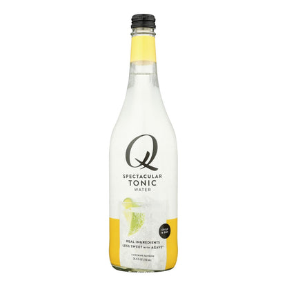 Q Drinks Spectacular Tonic Water, Premium Mixer, Non-GMO, Case of 8 (25.4 fl oz)