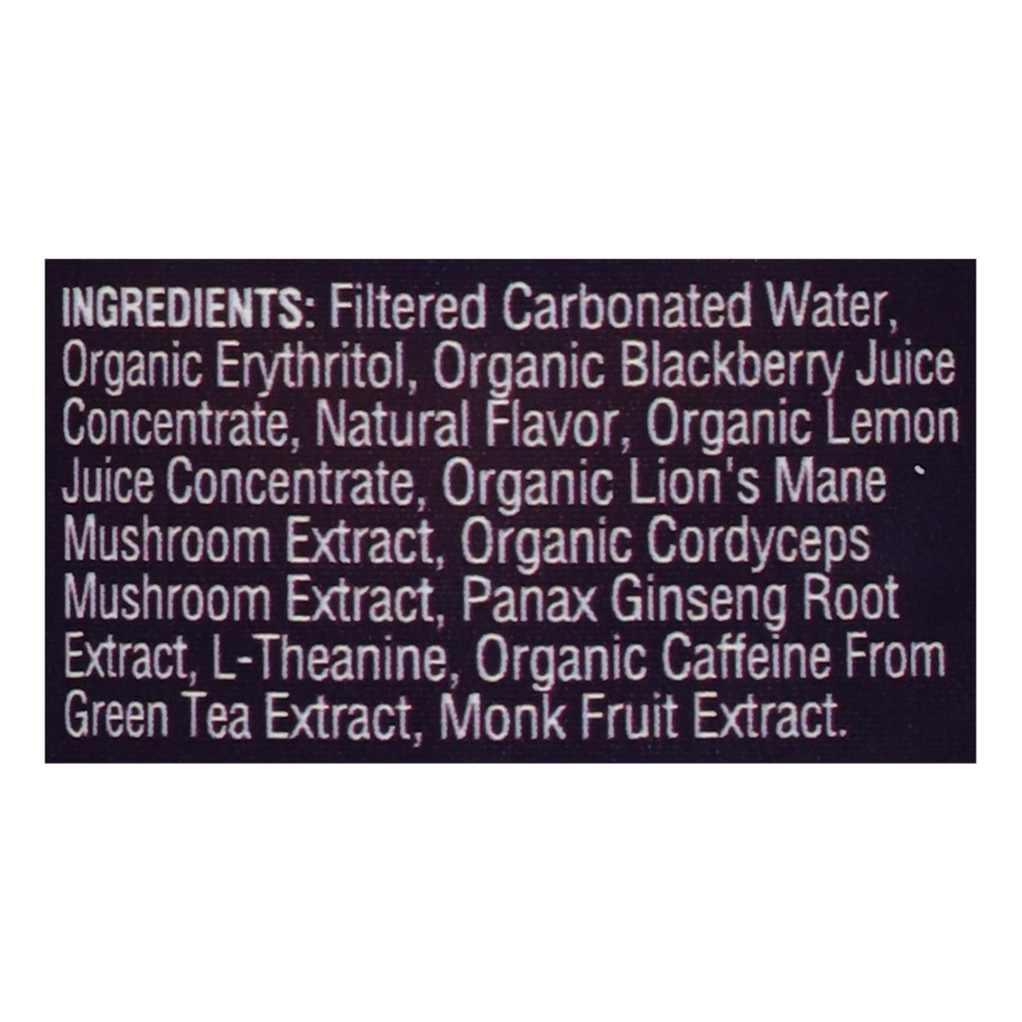 Odyssey Sparkling Energy: Blackberry Lemon, 12-Pack (12 Fl Oz. Each)