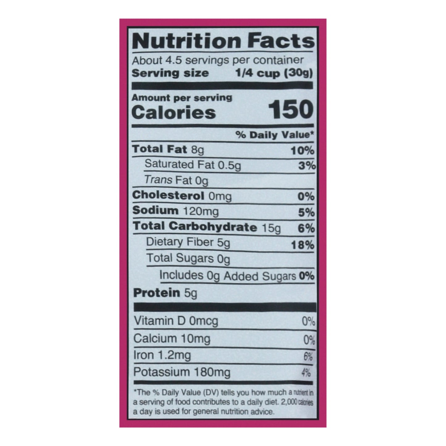 Seapoint Farms Lentil Snack Himalayan Salt, 5 Oz - Pack of 12