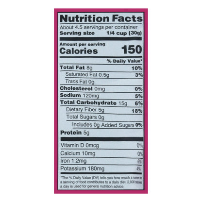 Seapoint Farms Lentil Snack Himalayan Salt, 5 Oz - Pack of 12