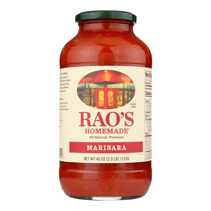 Rao's Marinara Pasta Sauce - 6 × 40 Oz Jars