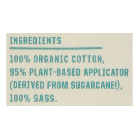 Flo Organic Tampons with Eco-Applicator - 12-14 Count Case