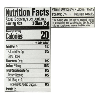 Bono Olive Mix, Spicy Italian Pitted, 9.88 oz - Case of 6