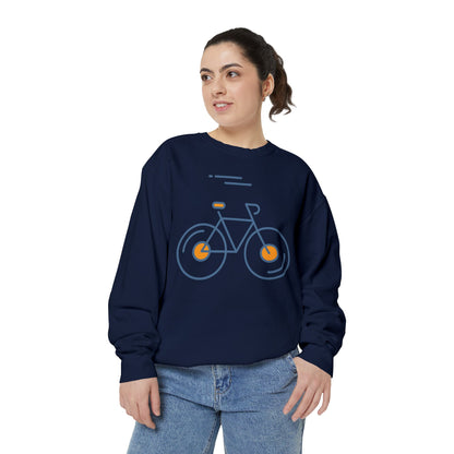 SW-063ML-24 Unisex Warm Garment-Dyed Sweatshirt