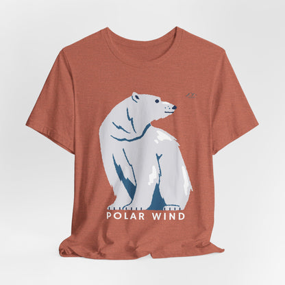 TS-079ML-24 Polar Bear Cute T Shirt Gift