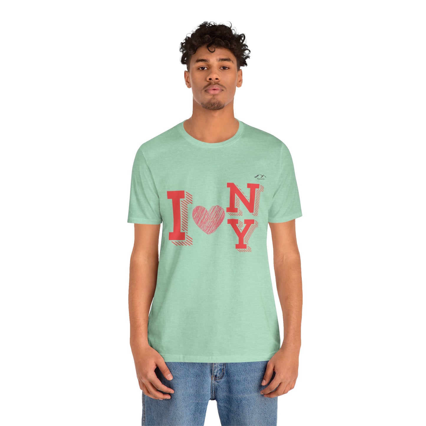 TS-080ML-24 I Love NY Newyork T Shirt Gift