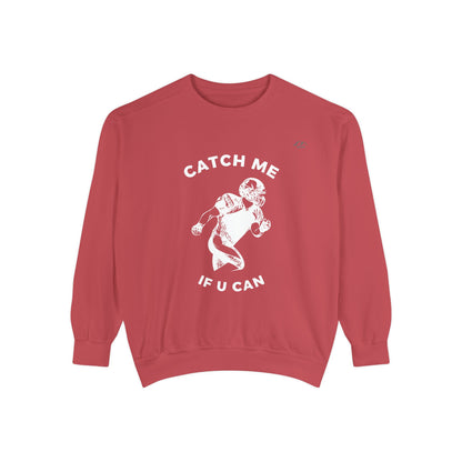 SW-119ML-24 Unisex Garment-Dyed Sweatshirt long sleeve sweat shirt for Football Rugby lovers