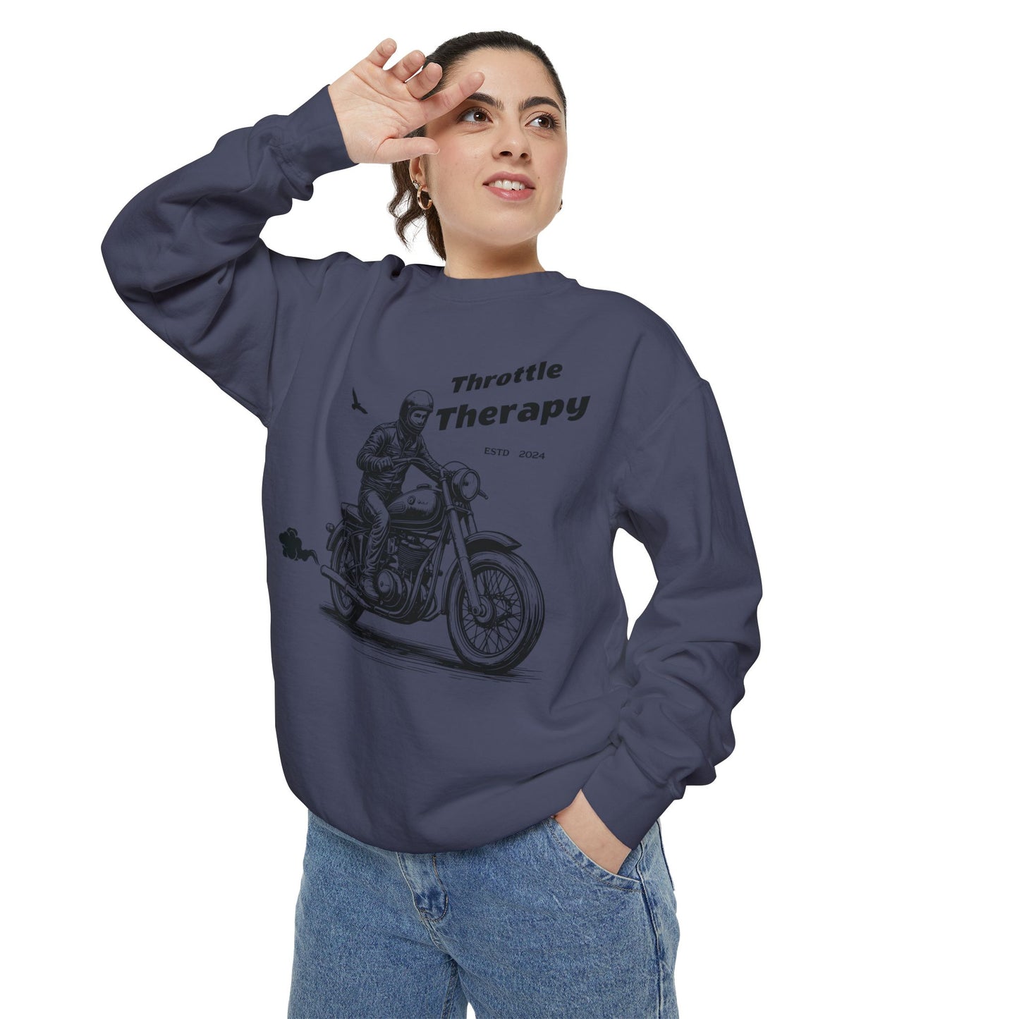SW-064ML-24 Comfy Bike lover Sweatshirt