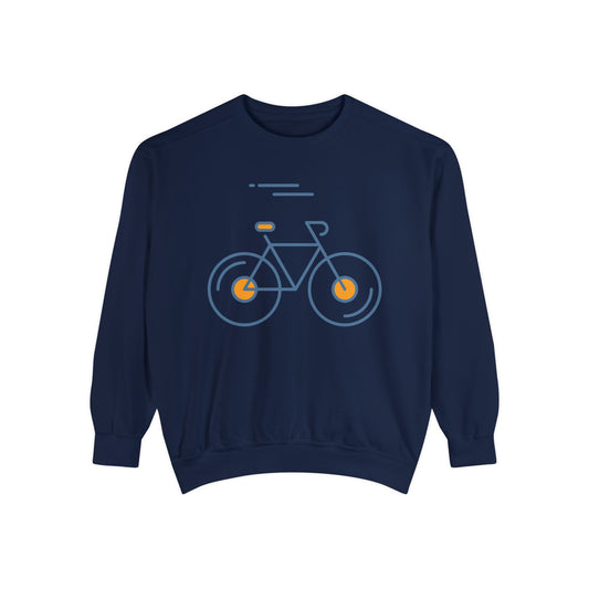 SW-063ML-24 Unisex Warm Garment-Dyed Sweatshirt