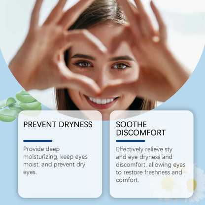 OUHOE Eye Care Drops Gently Nourish And Moisturize The Skin Around The Eyes. Portable Daily Eye Care Drops