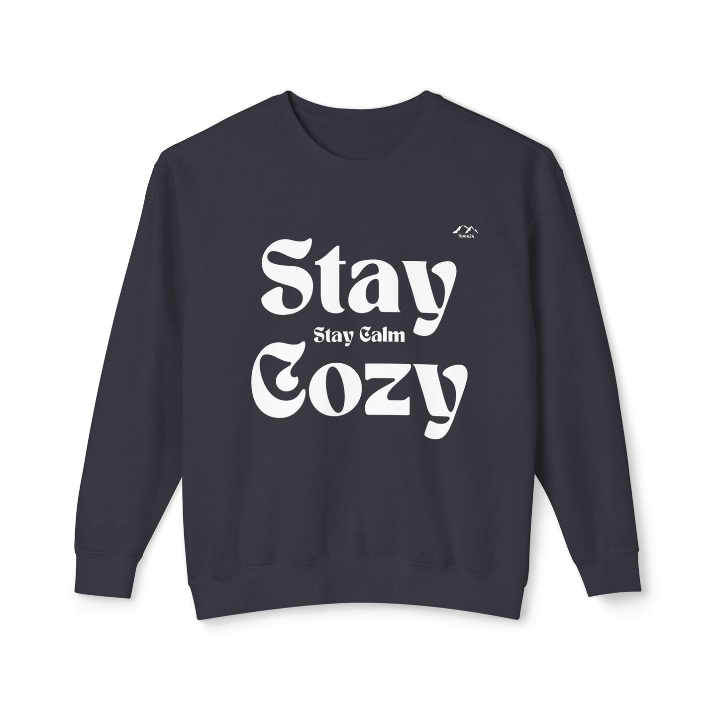 SW-115ML-24  Unisex Lightweight Crewneck Sweatshirt Mental Health Awareness Long Sleeve Shirt Cozy Comfort Tee for Generation Z Self-Care Shirt Mental Health Shirt Cozy Shirt