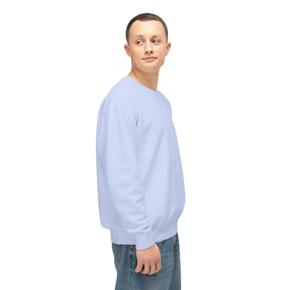SW-106BLU-24  Unisex Lightweight Crewneck Hydrangea Color Sweatshirt