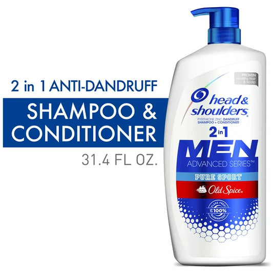 H&S Men Shampoo W/Old Spice 1 L