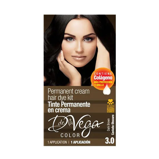 D De La Vega Hair Dye 3.0
 Dark Brown 1 Appl