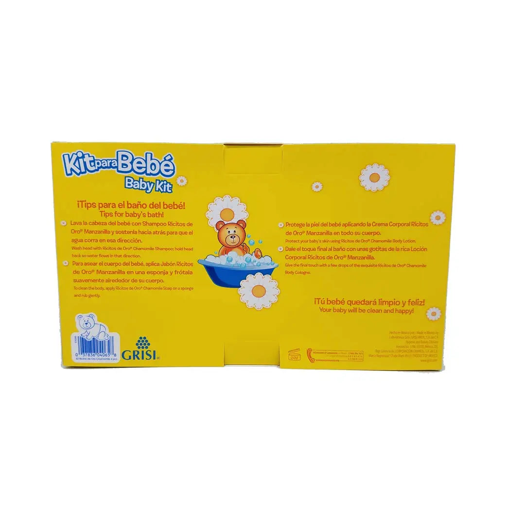 Grisi Ricitos D/Oro Gift Set 4 pc