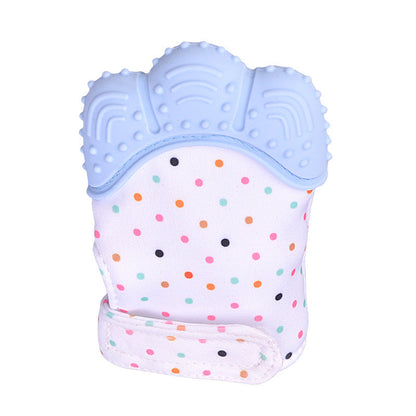 Baby Silicone Teething Mitt BPA Free Teether Gloves for Infants 3-12 Months Chew Toy Anti Scratch Teething Relief