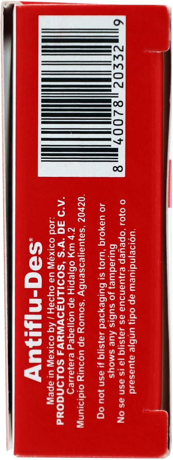 Antiflu-Des Cold & Flu 12 caps