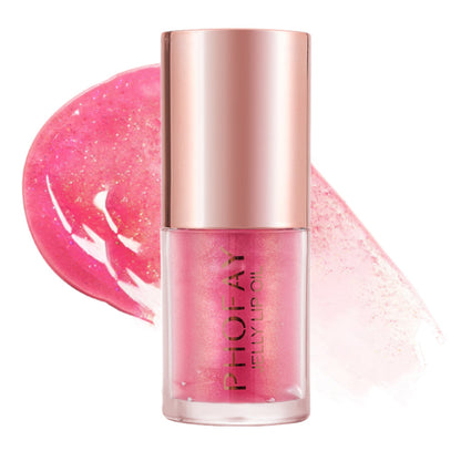 Phofay Jelly Lip Oil Ultra-Moisturizing Non-Sticky Lip Gloss – 4.8 ML